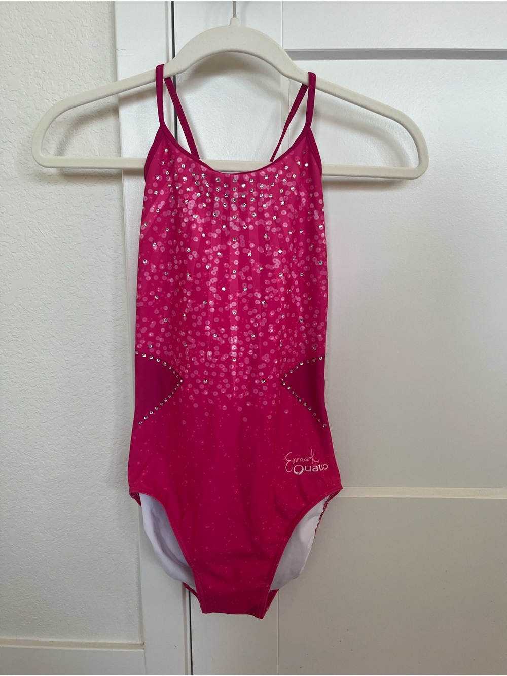 Quatro Hot Pink Leotard Adult Medium